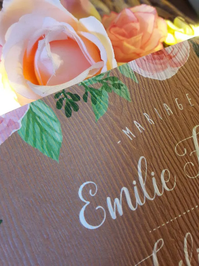 faire part mariage bapteme marseille original pas cher création graphique et impression