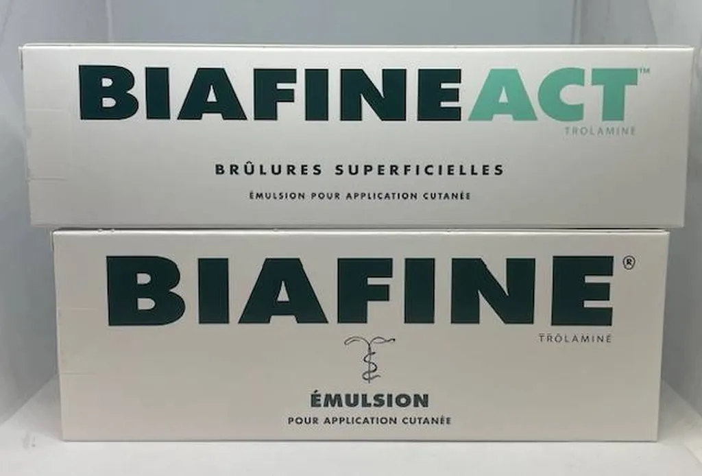 Biafine et Biafine act Traitement des brulures superficielles a la pharmacie du petit Bosquet 13012 marseille 