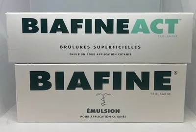 Biafine et Biafine act Traitement des brulures superficielles a la pharmacie du petit Bosquet 13012 marseille 