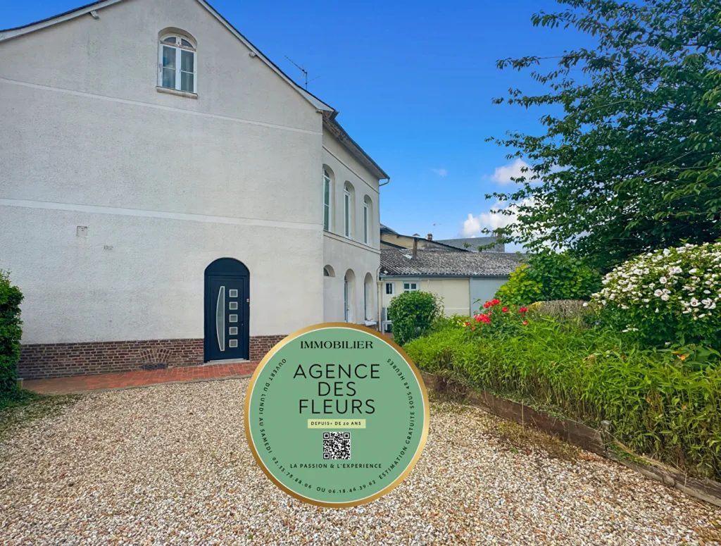 A vendre maison de 155 m² édifiée sur 438 m² de terrain sur la commune de SAINT OUEN DU TILLEUL 27670