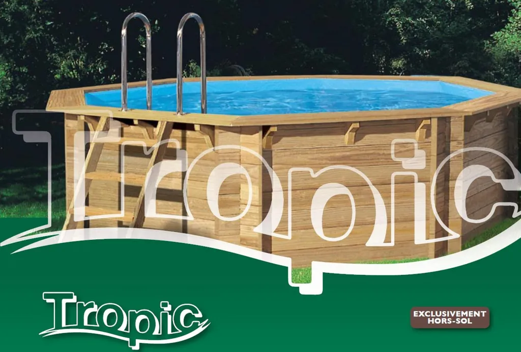 Piscine bois hors-sol proposée par Aquarev'Piscines à Vinon sur Verdon 83560