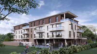 Appartement Neuf du constructeur Gueudry à vendre en centre ville de Bonsecours - Proximité Rouen