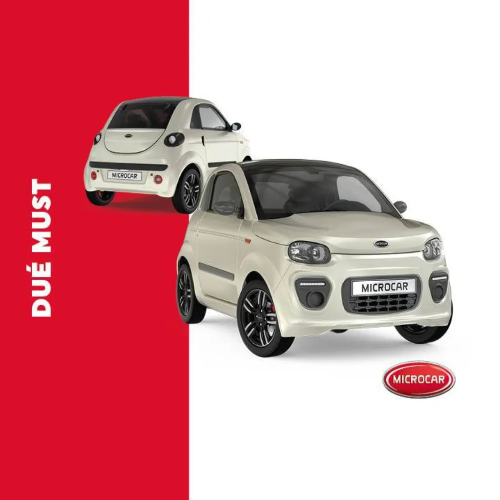 vente voiture sans permis MICROCAR Dué 6+ MUST moteur progress