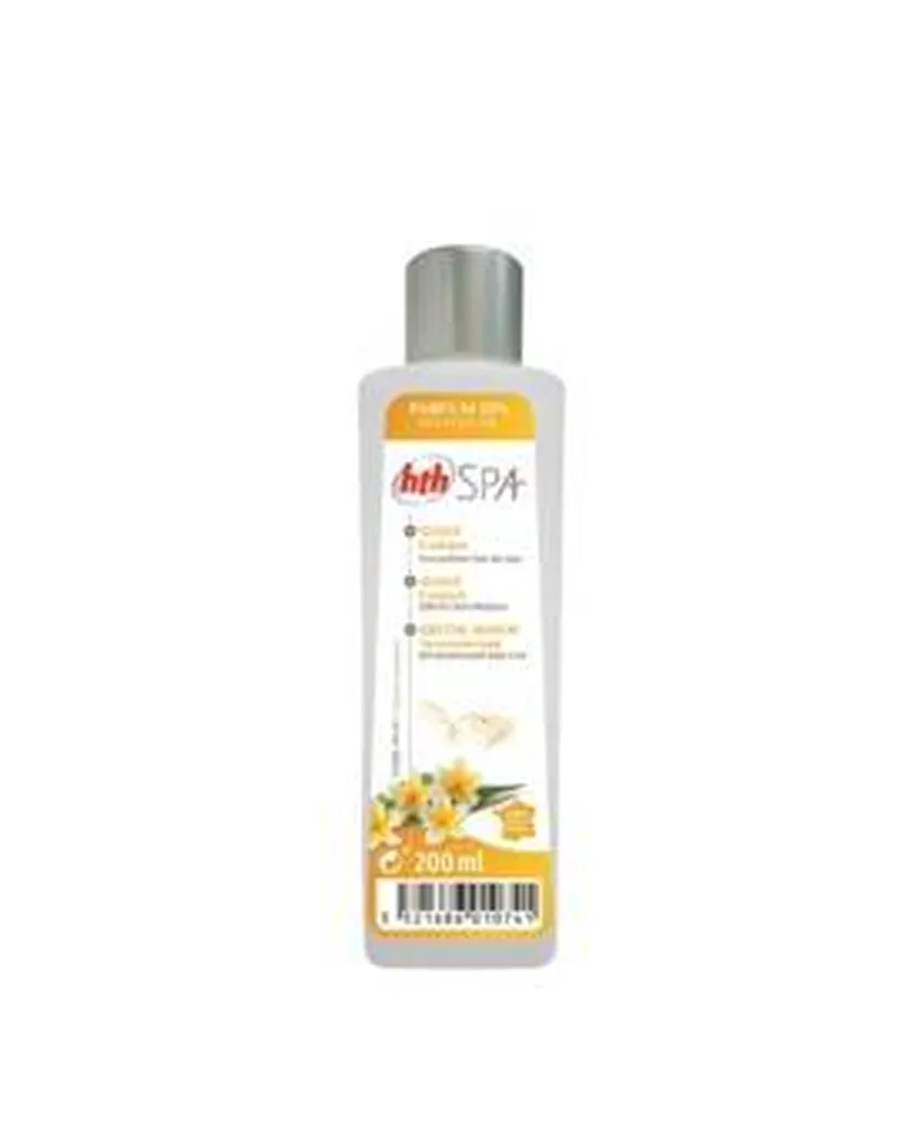 HTH Parfum Spa Monoi 200ml, plongez dans une ambiance tropicale et parfumée. - MCR Piscines et Spas - Nîmes