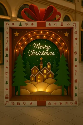 Insta box de Noël Merry Christmas Pictiz Centre commercial Marseille 