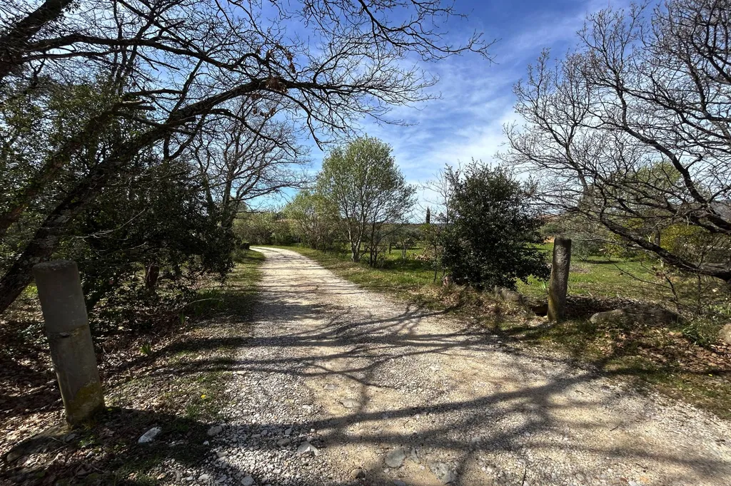 Bedoin - Parcelle arborée de 1800 m² constructible.