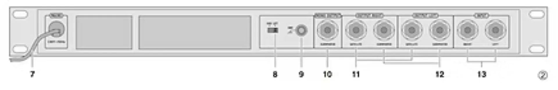 FILTRE ACTIF SUB/SAT STAGELINE MCX 200