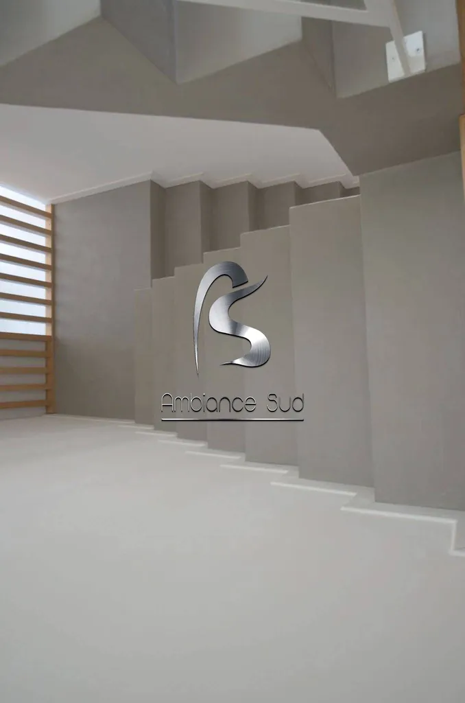 ESCALIER EN BETON CIRE TALOCHE