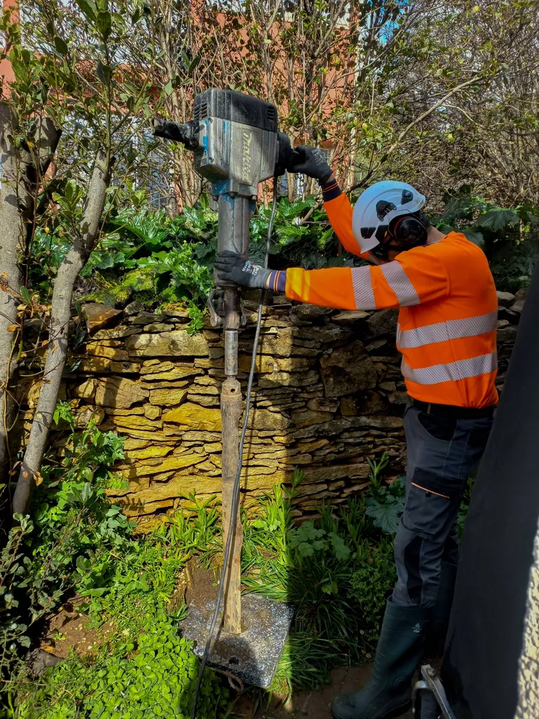 Sondages et prélèvements à la tarière portative 