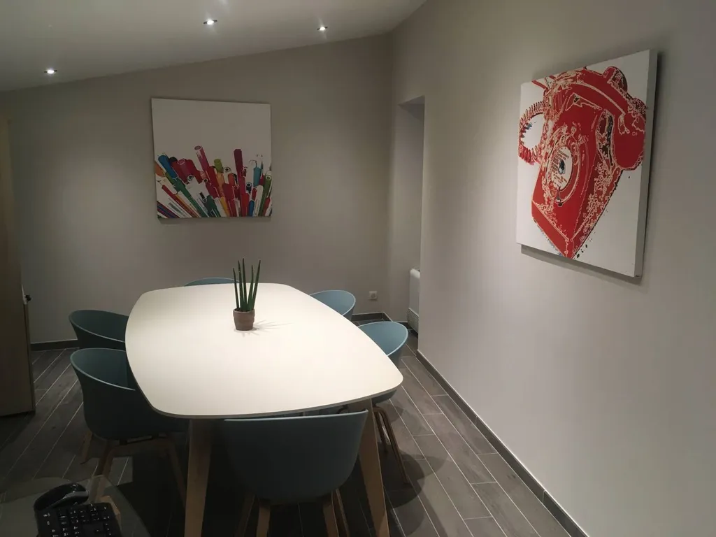 Salle de réunion - Aménagement intérieur d'un cabinet d'expertise comptable à Salon de Provence