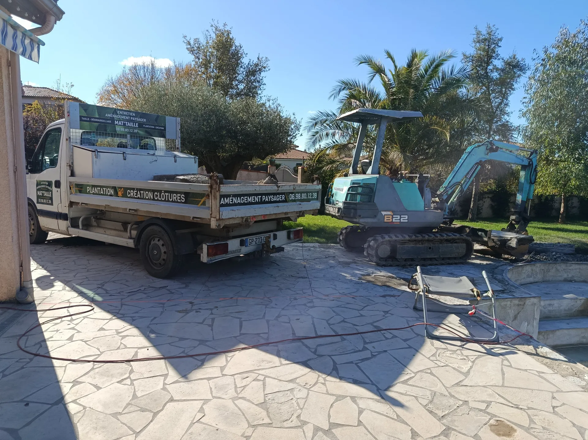 Création et aménagement de terrasses extérieures à Muret et Toulouse