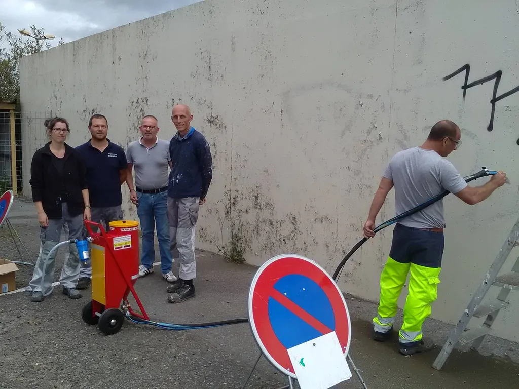 pack aérogommage anti graffiti