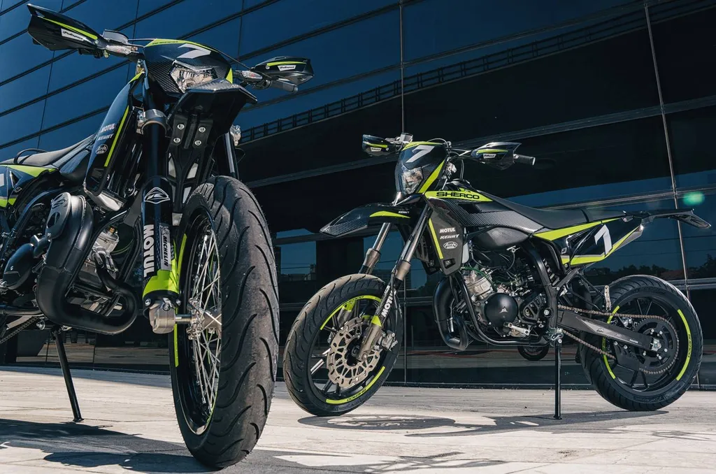 MOTO NEUVE SHERCO SILVER SM-RS 50CC 2 TEMPS VAR