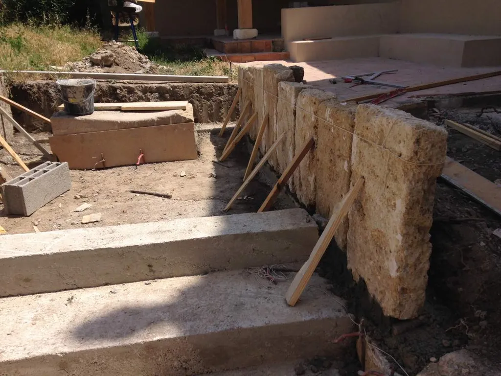 Bordures - Réalisation d'un escalier extérieur à Salon de Provence 
