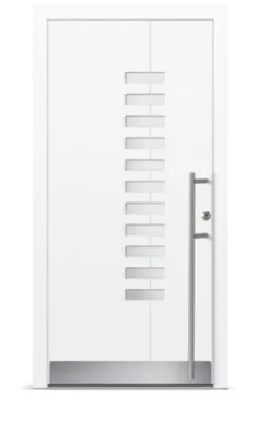 Porte d'entrée aluminium 