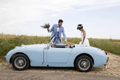 Bohemian Wedding in Normandy
