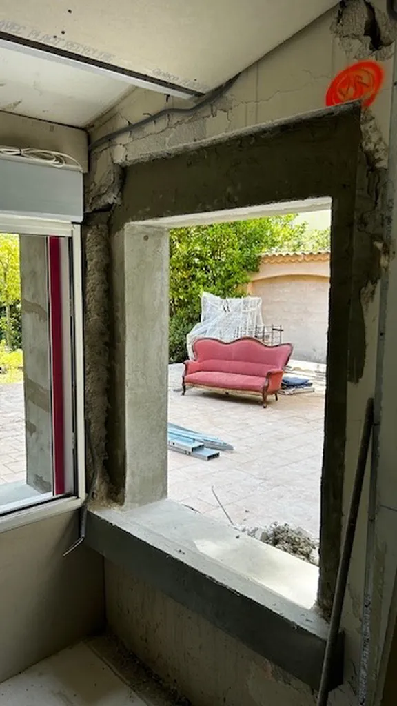 Rénovation de menuiseries en aluminium sur une ancienne maison à Aix-en-Provence