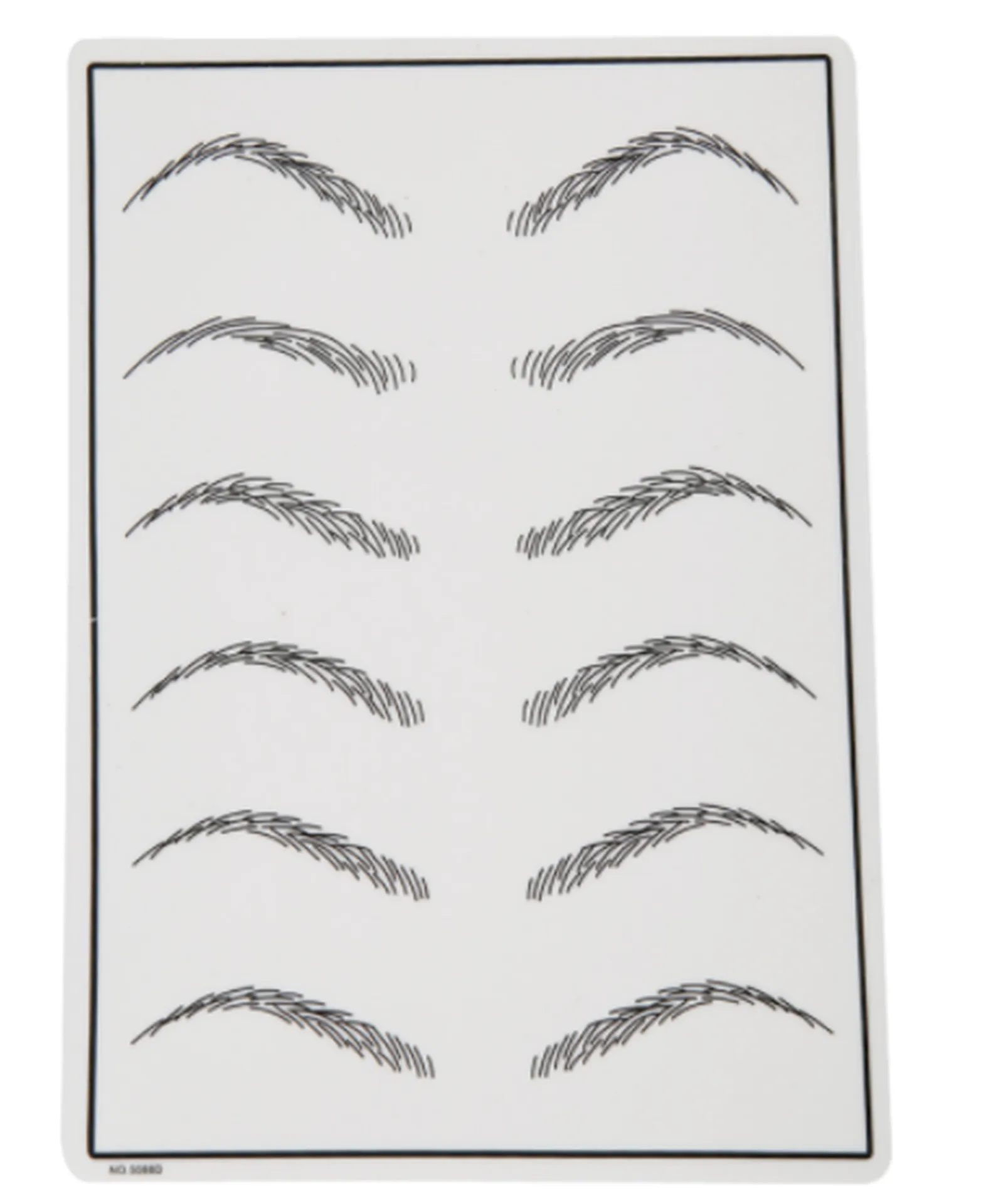 Peau d'entrainement sourcils