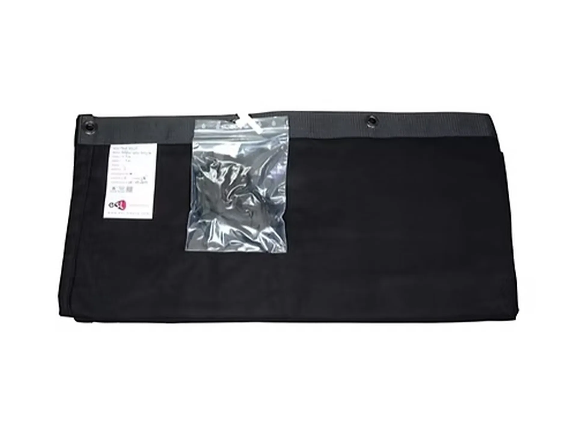 RIDEAU DE SCENE NOIR 4M X 3M