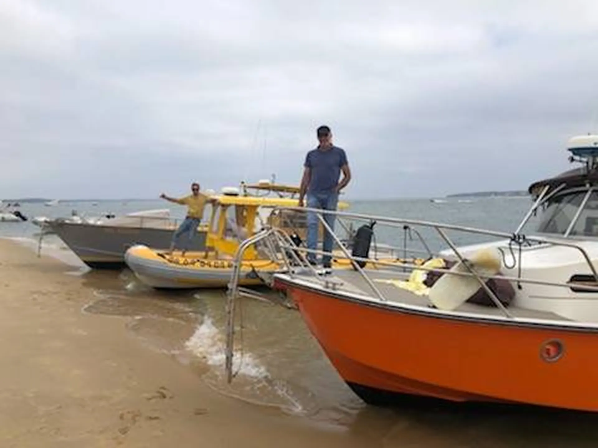 Bateau taxis privatisé sur le bassin d'Arcachon pour un séminaire 