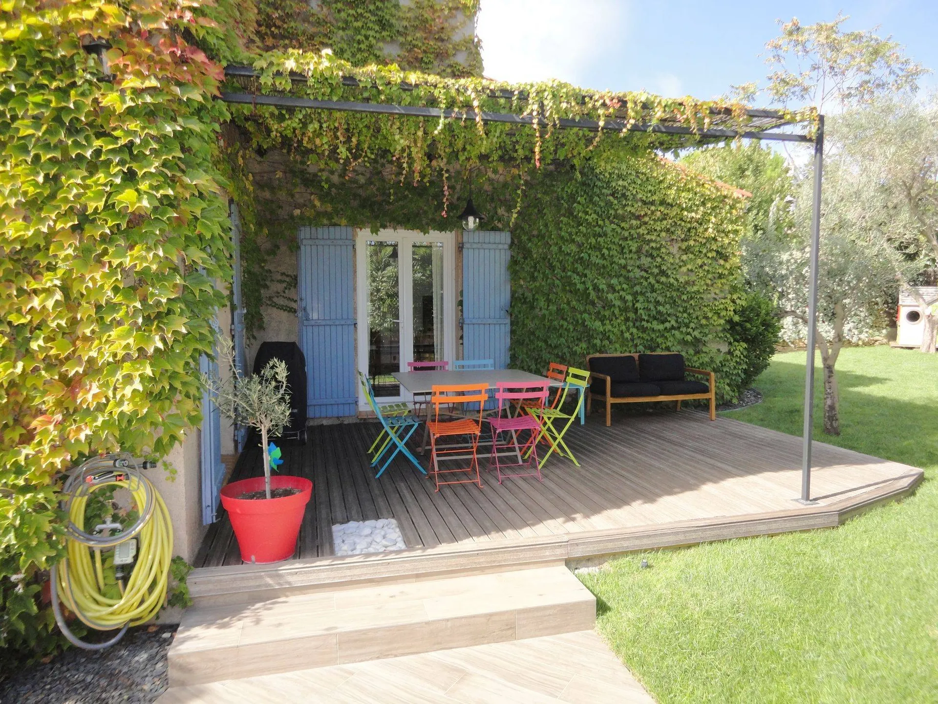 vente belle maison avec grand terrain sur la bédoule