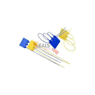 Scellé de sécurité réglable TINYFLAGSEALS en polypropylène avec insert métallique