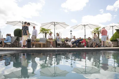 domaine piscine mariage landes