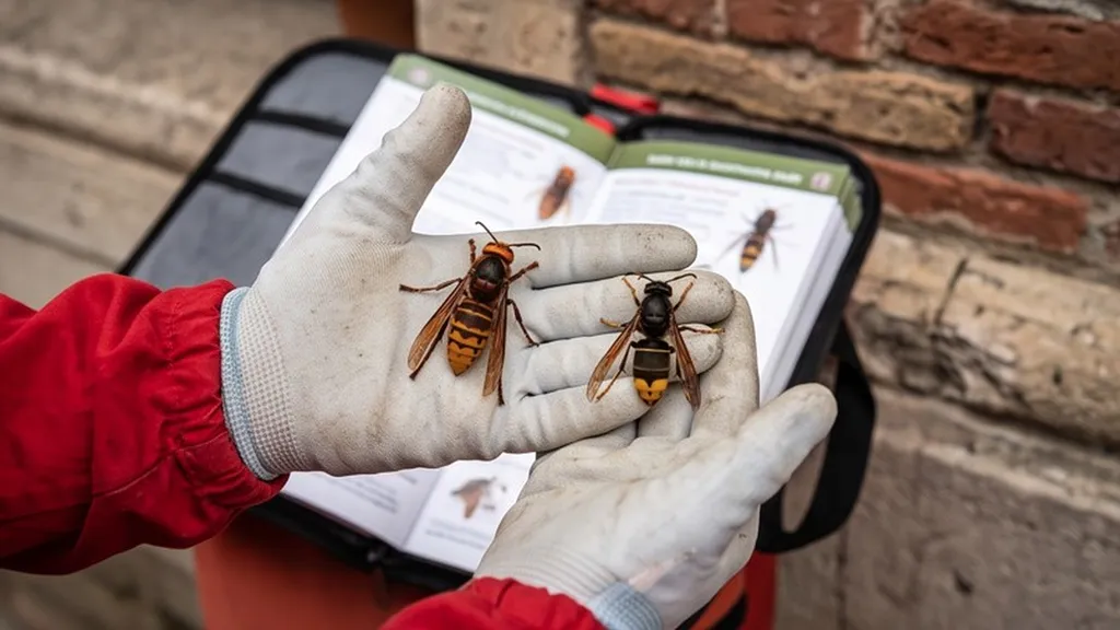 Destruction de nid de frelons asiatiques à Lyon 5 : intervention urgente sous 24h avec perche télescopique pour éradication en haute altitude et garantie de résultat immédiat