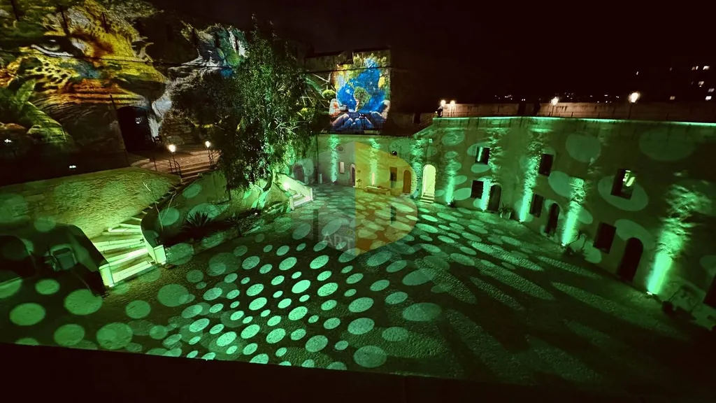 Mise en lumière pour vos soirées d'entreprise à la Citadelle à Marseille
