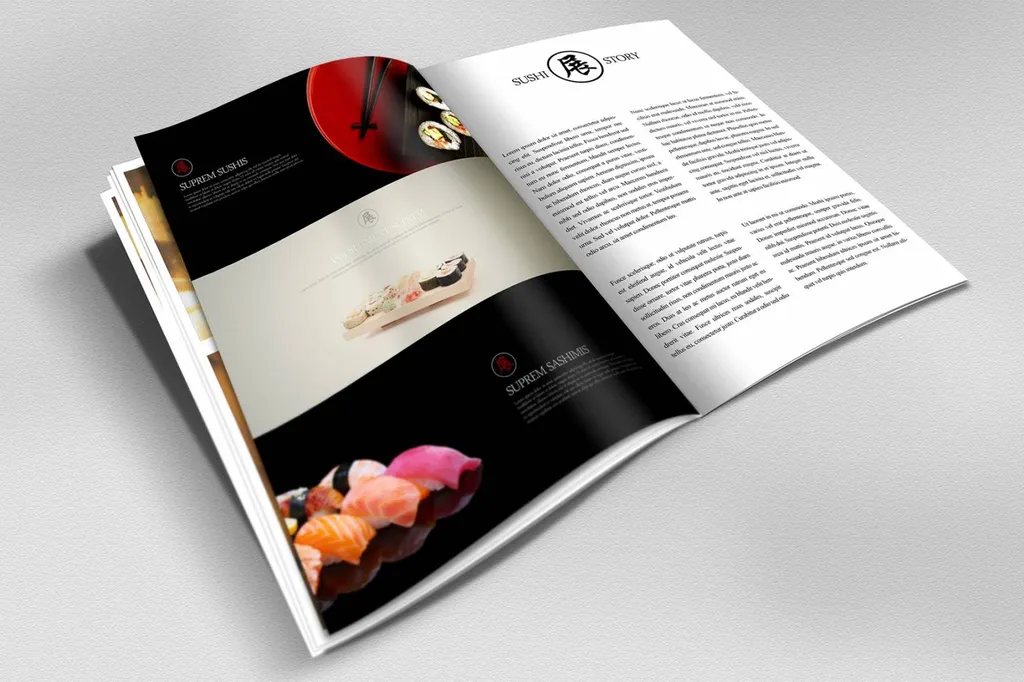 graphiste création et impression de catalogue nice