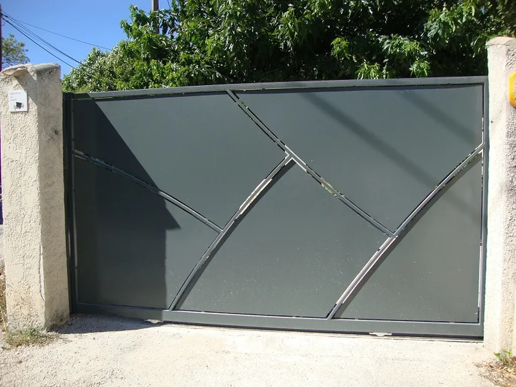 PORTAIL COULISSANT DROIT CADOLIVE 