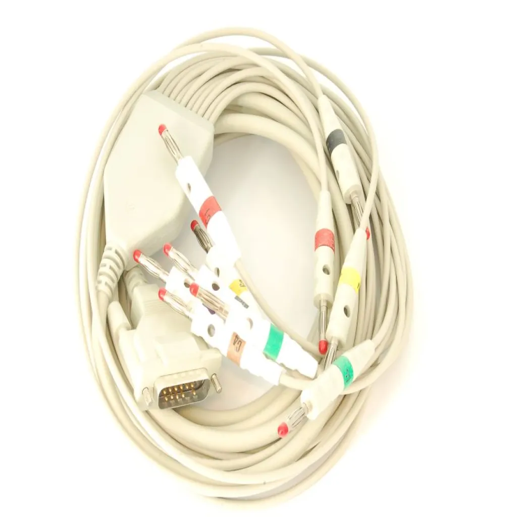 Cable ECG à fiches bananes Marseille