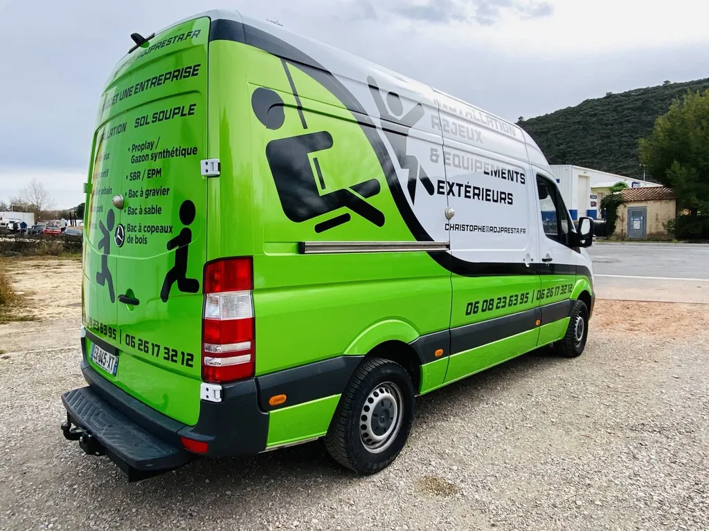 faire la publicité sur un camion dans le var près de cuers