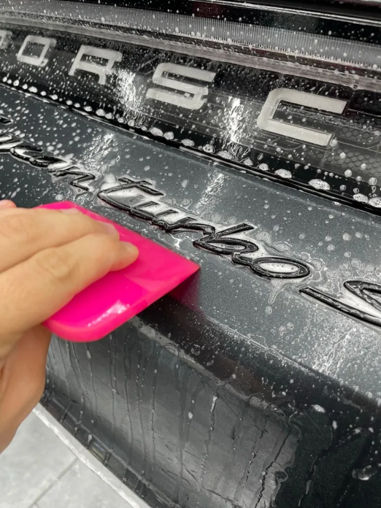 Film de protection PPF - Riviera Detailing Antibes - Porsche Taycan Turbo S