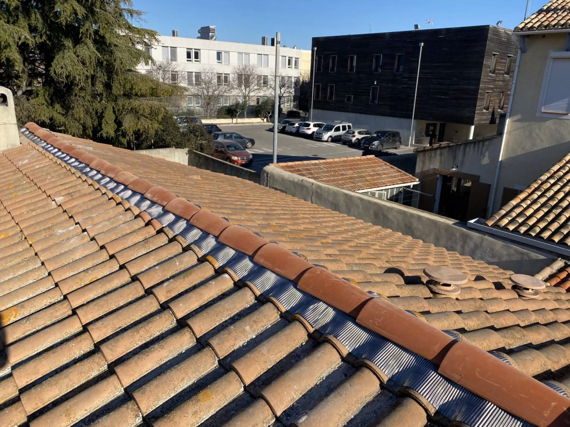 faitage closoir zinc pomb fini sur aix en provence