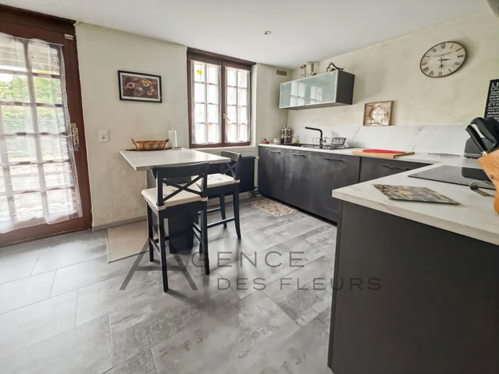 A vendre, maison normande de 124 m2 avec dépendance située à Tourville-la-Rivière