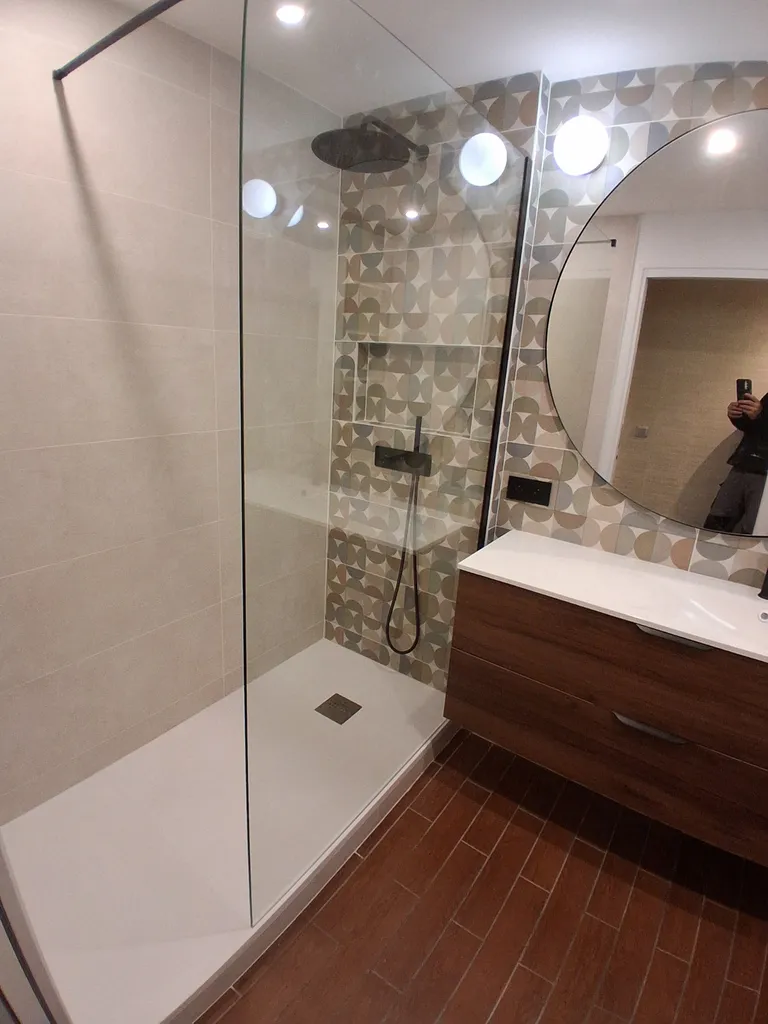 Douche à l'italienne à Genas