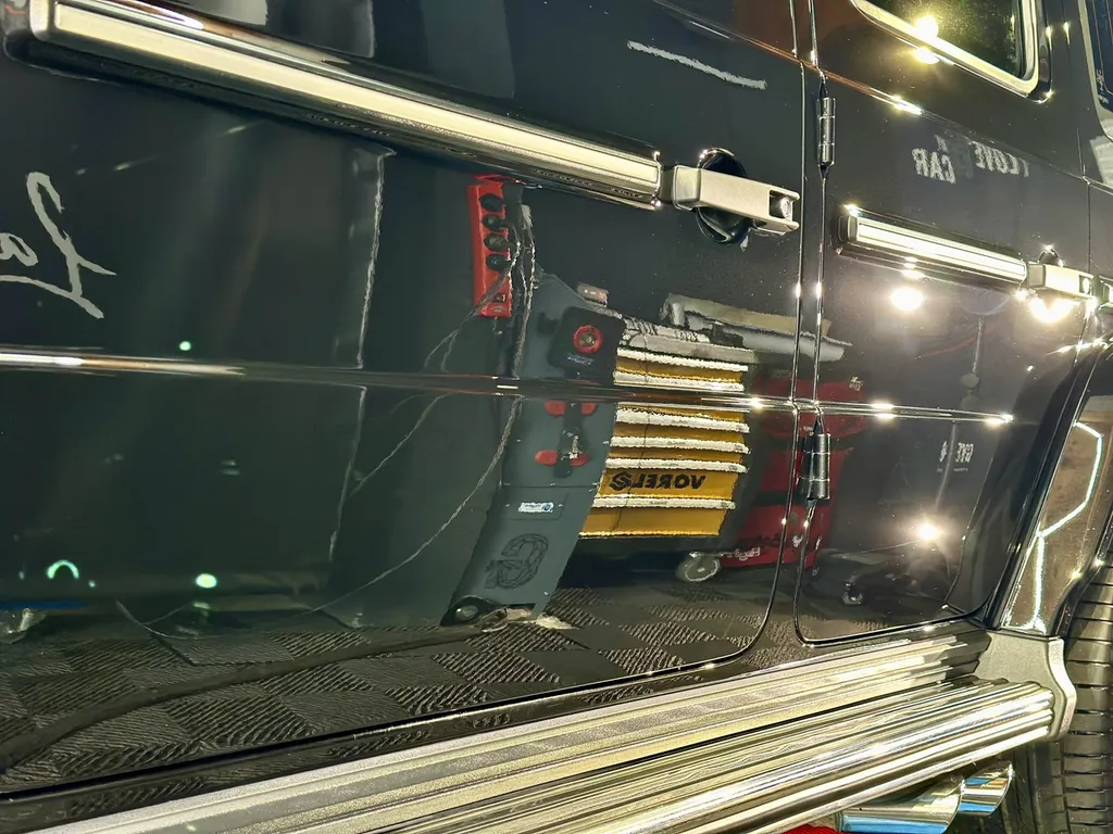 Protection carosserie traitement céramique lyon Mercedes G63 AMG