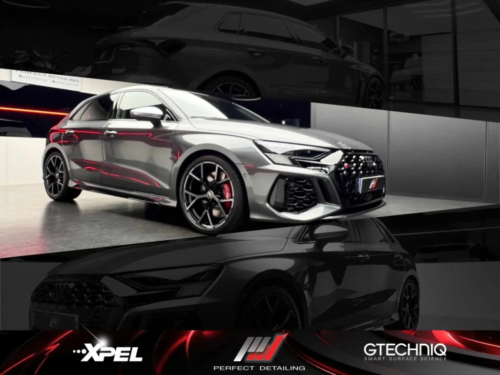 AUDI RS3 GRIS DAYTONA - PROTECTION CÉRAMIQUE GTECHNIQ - HAUTS DE FRANCE 59/62