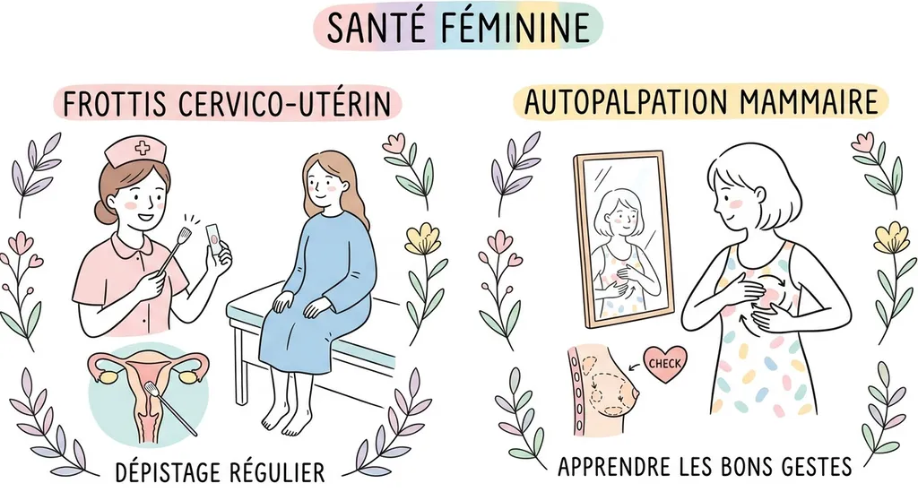Dépistage prévention aux alentours d'Aubagne : suivi gynécologique complet avec frottis et palpation mammaire par votre sage-femme de proximité