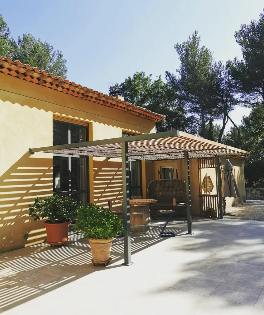 Pergola Atelier PAF Ferronnerie au Tholonet