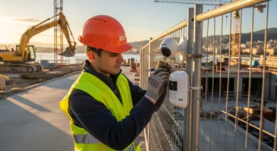 Installation d’alarmes anti-intrusion RSI Videofied avec levée de doute pour chantier BTP à Nice dans les Alpes-Maritimes