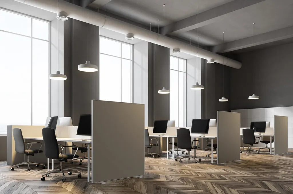 Cloisons de bureau acoustiques performantes et modulables dans un open-space à MARSEILLE
