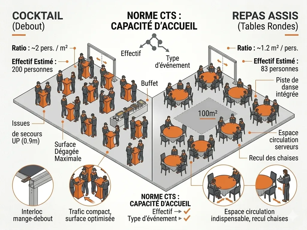 Capacité d'accueil 