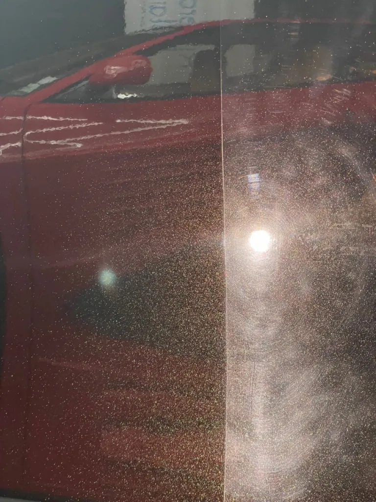 Protection céramique Gtechniq Range Rover Velar à Nice dans les Alpes Maritimes 