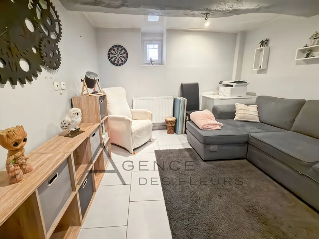 A vendre maison de 125 m² habitables sur 520 m² de terrain sur la commune de Saint-Aubin-les-Elbeuf 76410