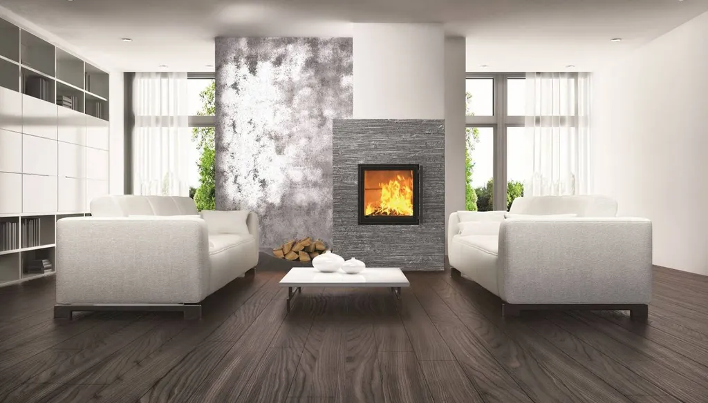 Vente et et installation d'un poêle de masseTulikivi Raita grafia mixte bois et granulés à Sauveterre de Guyenne