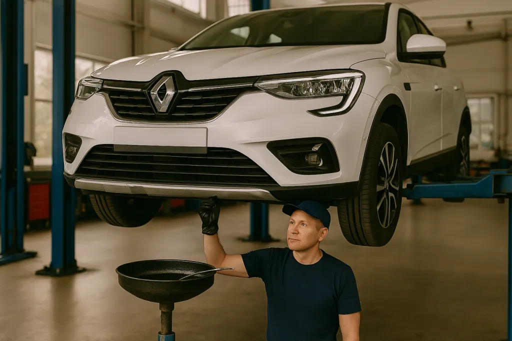 Quand et où peut-on changer l'huile de boîte de vitesse automatique pour une Renault à Cenon ?