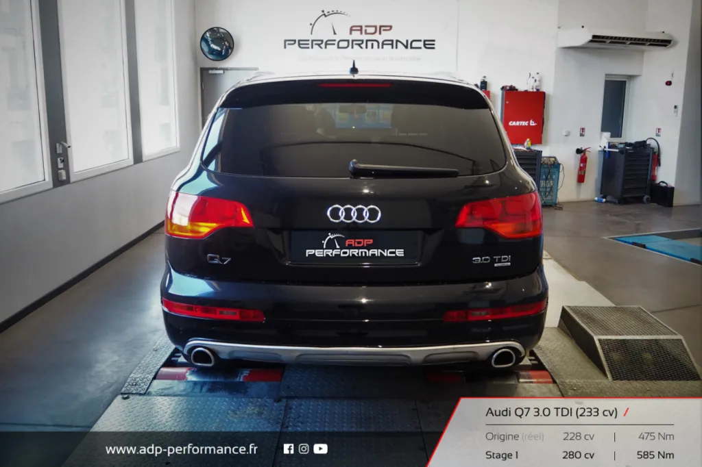 Reprogrammation moteur Montpellier - Audi Q7 3.0 TDI - ADP Performance