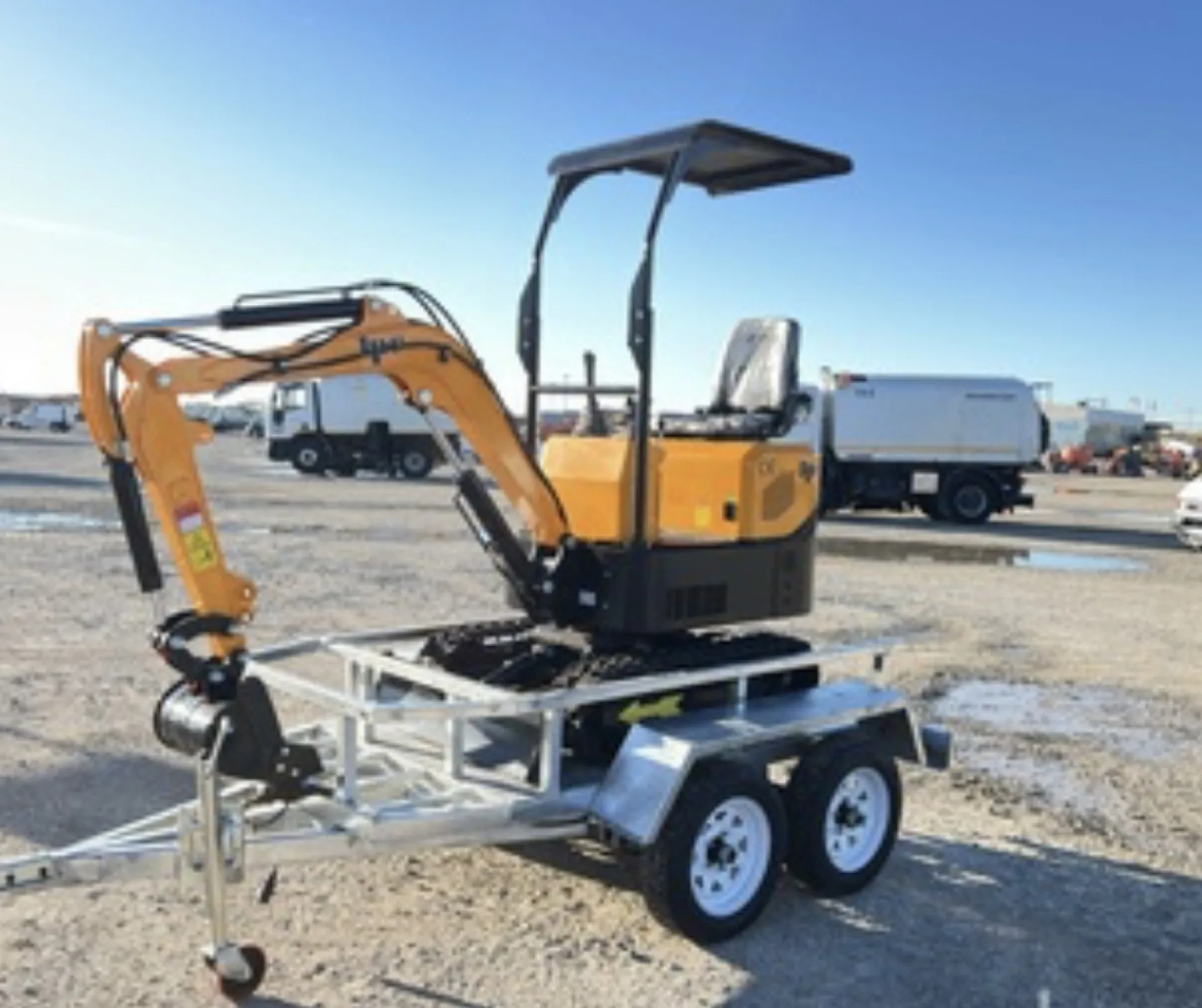 Location pelle avec chauffeur